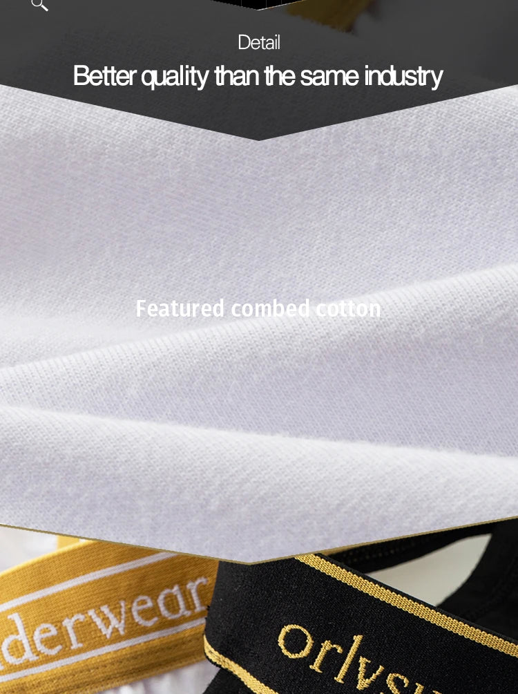 High Quality Cotton Underpants Gay Men Sexy Man&