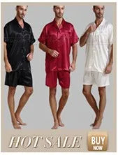 Mens Silk Satin Pajamas Pyjamas Pants Lounge Pants Sleep Bottoms Free p&p S~4XL Plus