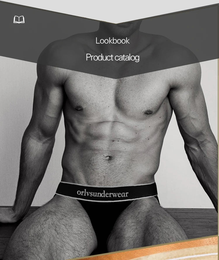 High Quality Cotton Underpants Gay Men Sexy Man&