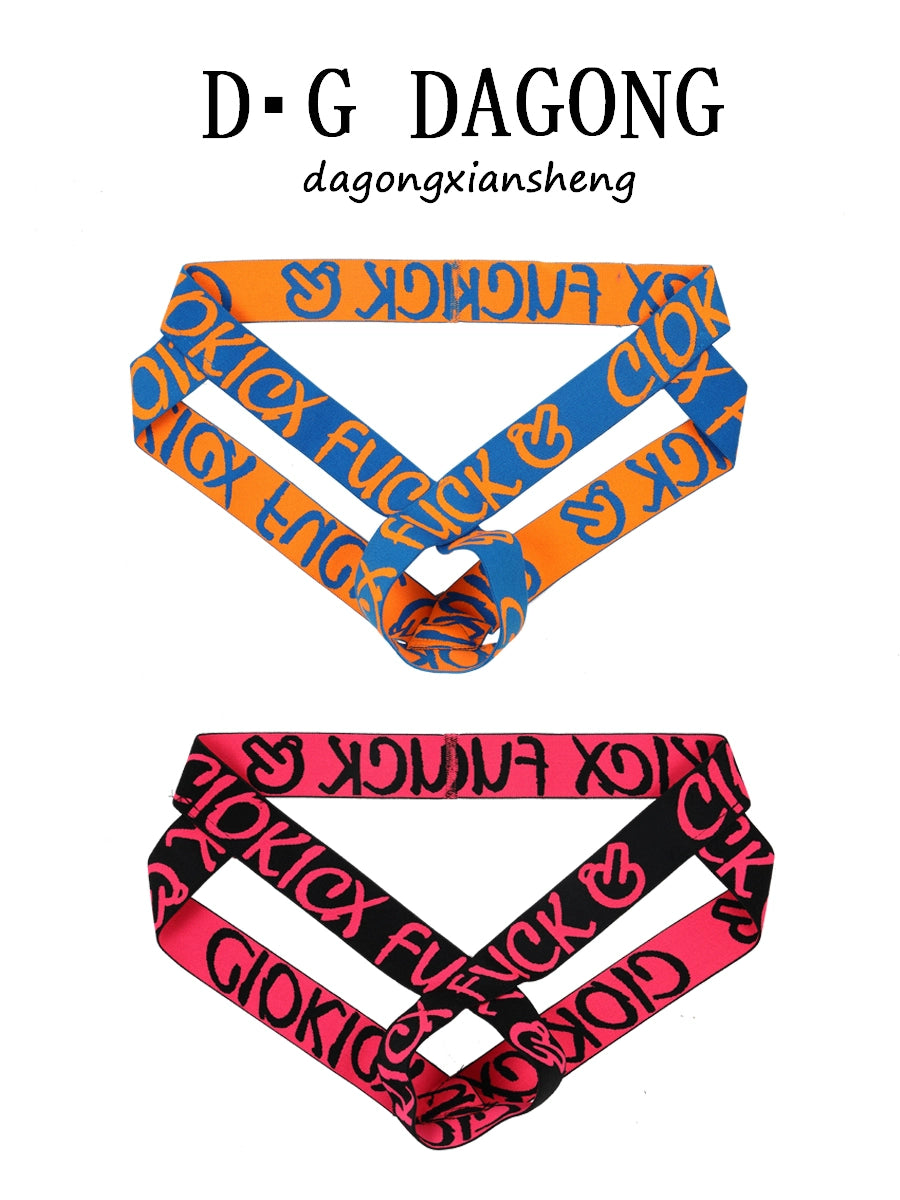 European and American-Style Large Hanging Ring Hollow Men&