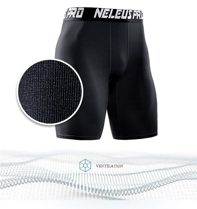 American Sports Tight Half Length Shorts Men&