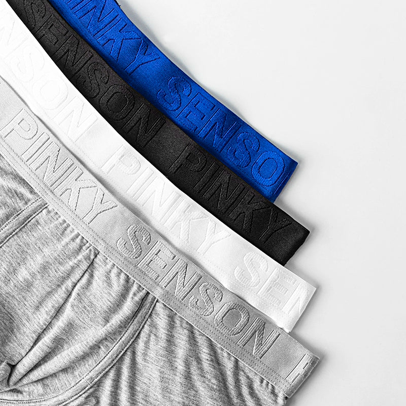 Modal Men White Soft Breathable Boxers