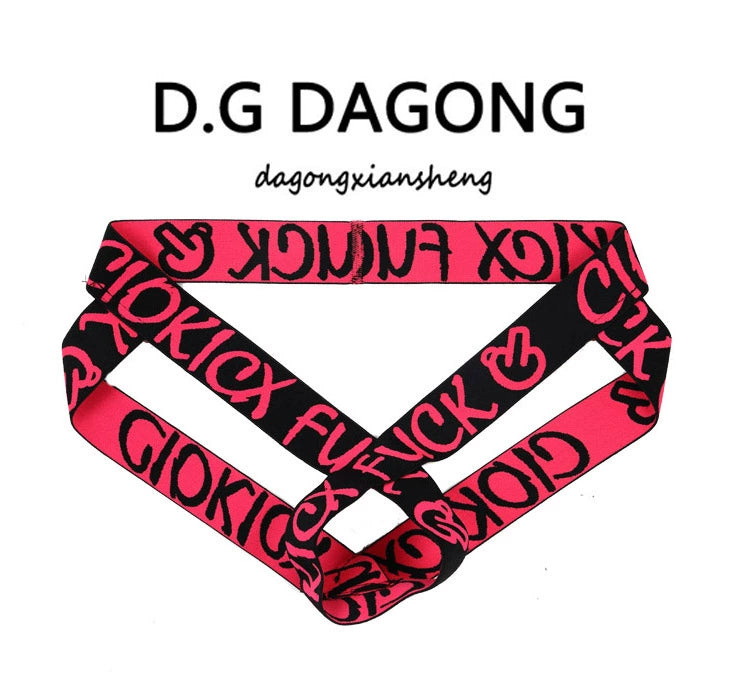 European and American-Style Large Hanging Ring Hollow Men&