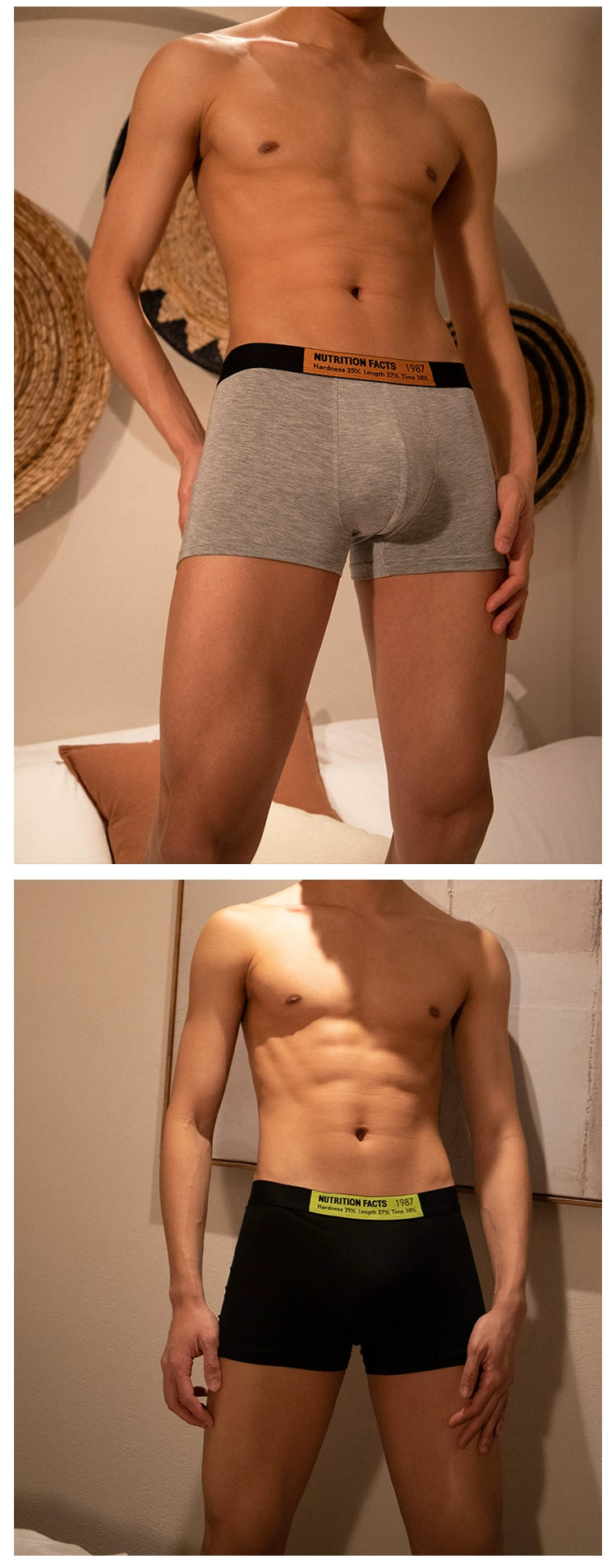 3 Pack Comfortable Men&