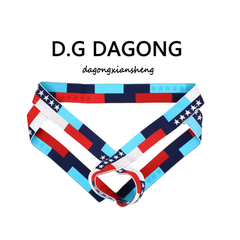 European and American-Style Large Hanging Ring Hollow Men&