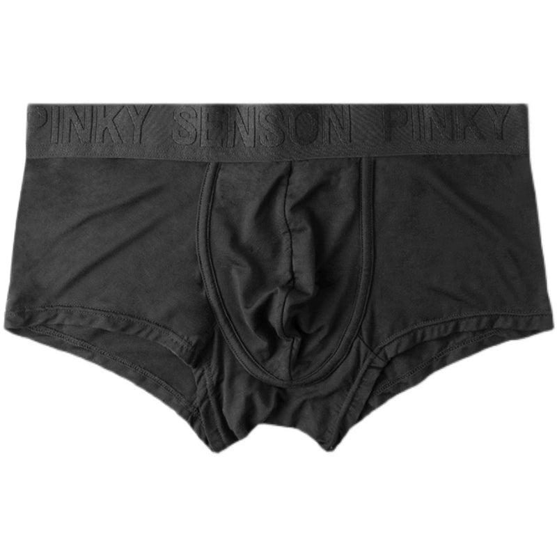 Modal Black and White Pouch Sexy and Breathable Boxer Briefs