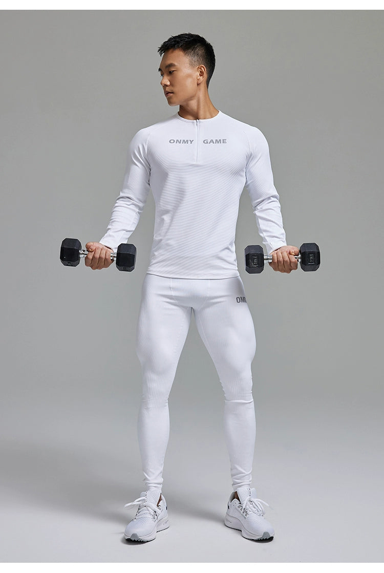 OMG Sports High Elastic Professional Sports Tights Men&