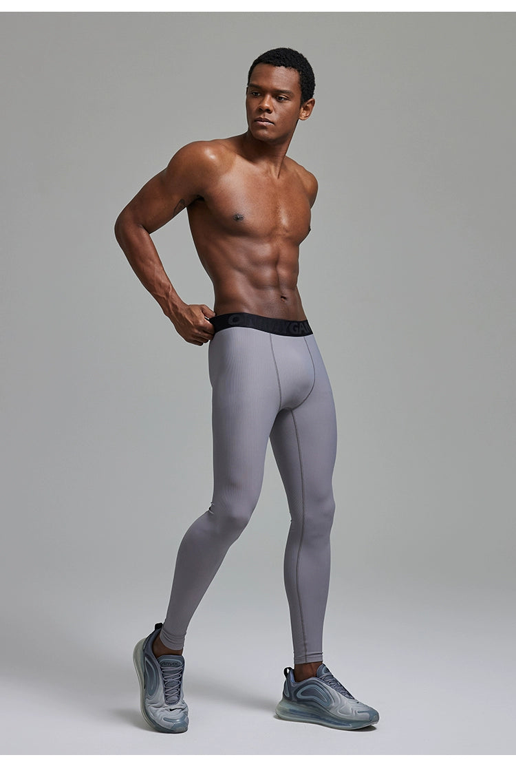 OMG Sports High Elastic Professional Sports Tights Men&