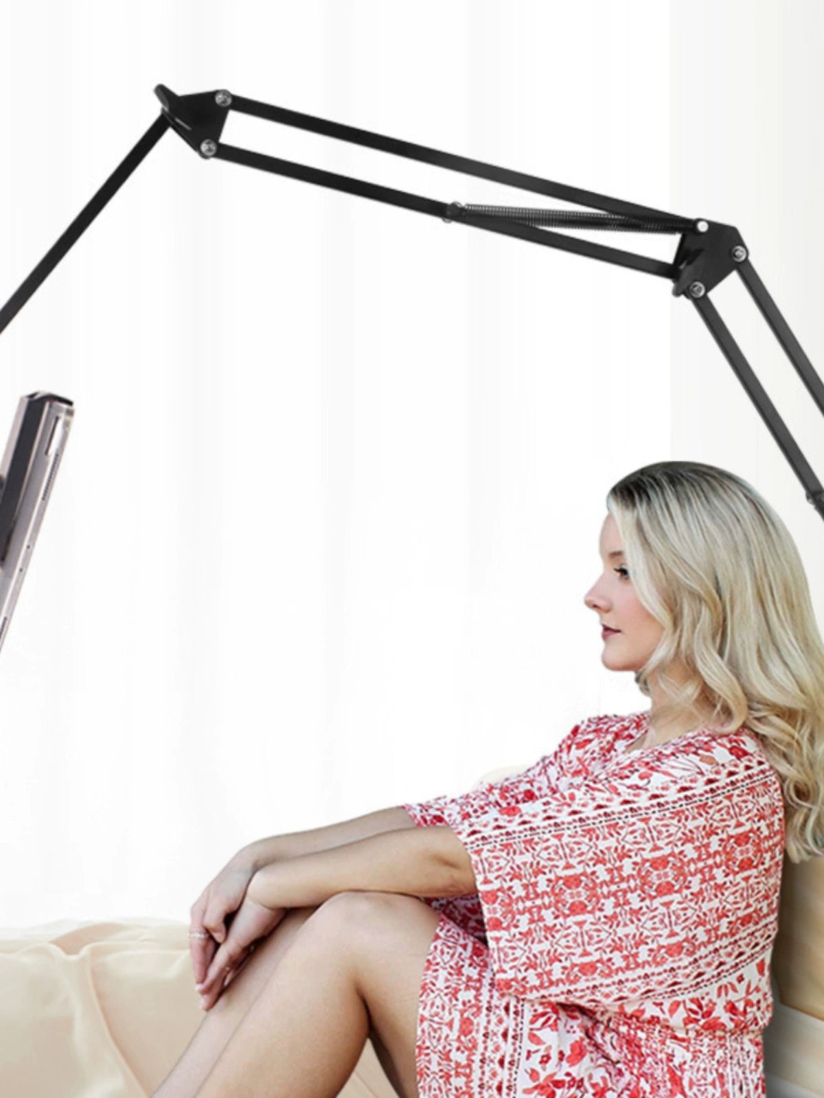 Phone Holder Mobile Phone Stand Clip Cantilever Adjusting Arm