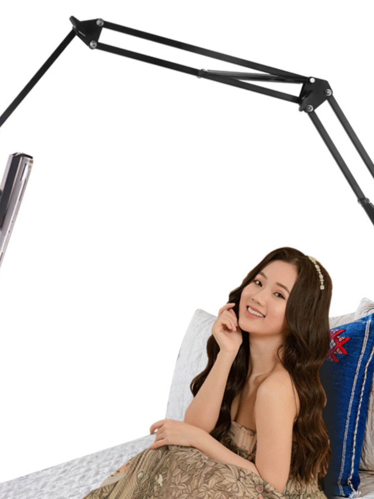 Phone Holder Mobile Phone Stand Clip Cantilever Adjusting Arm