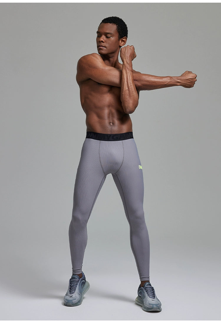 OMG Sports High Elastic Professional Sports Tights Men&