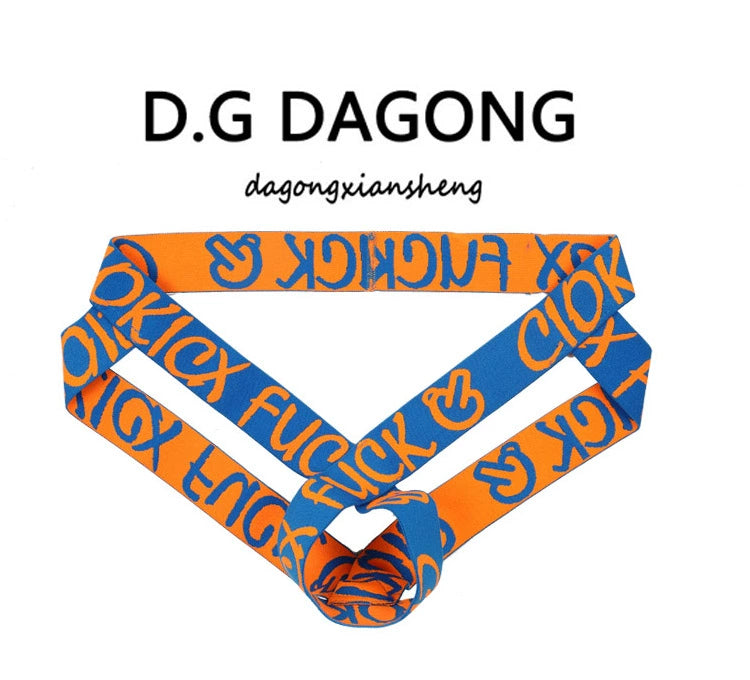 European and American-Style Large Hanging Ring Hollow Men&