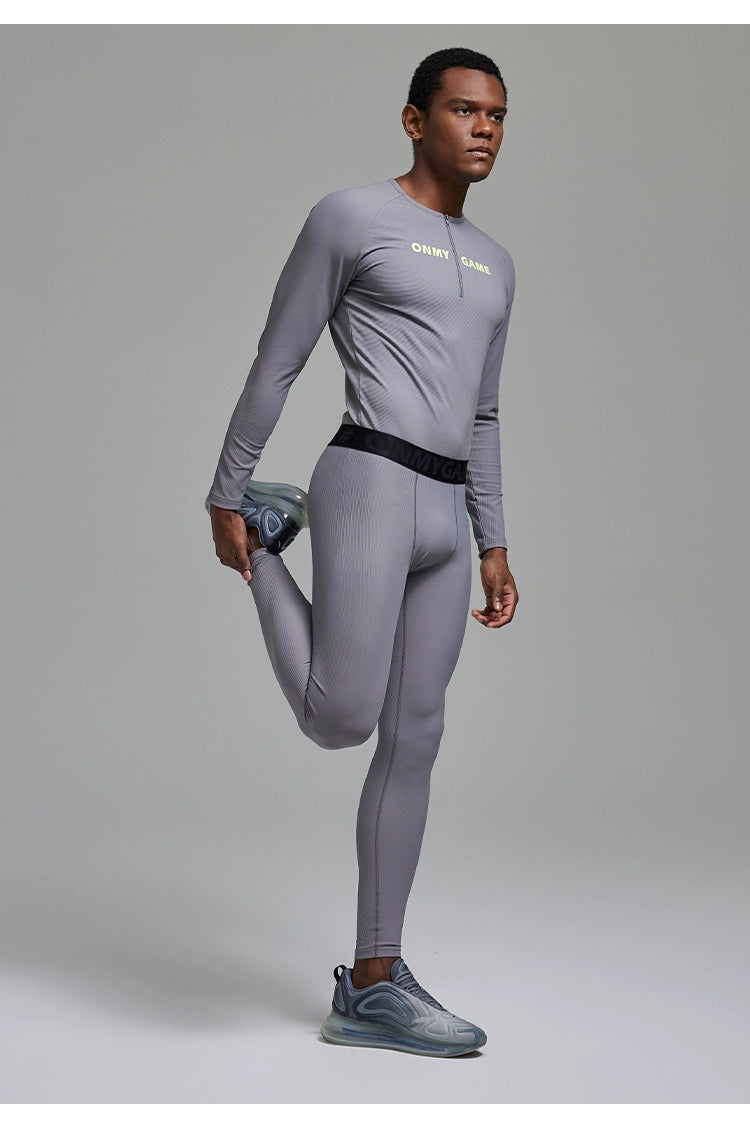 OMG Sports High Elastic Professional Sports Tights Men&