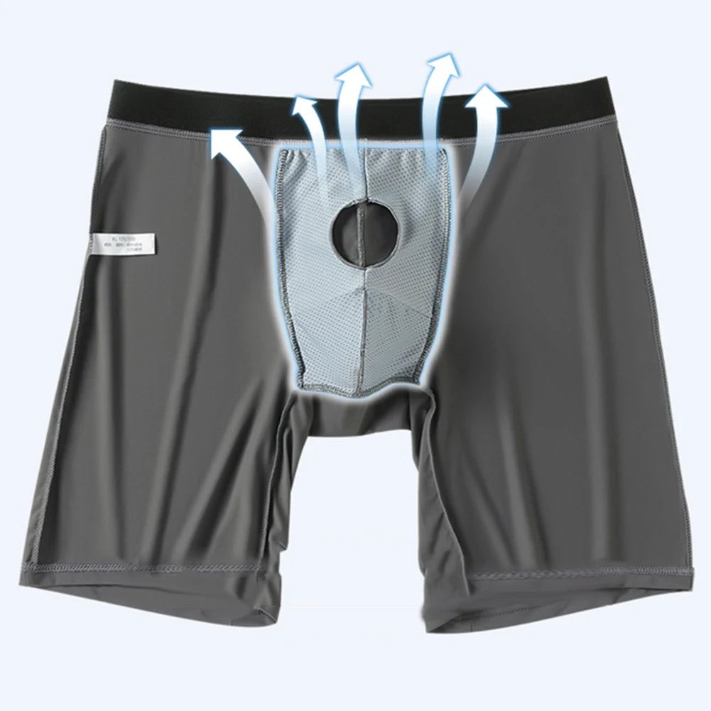 Men Underwear Separate Pouch Breathable Comfort Sport Brief Shorts Panties Fashion Underpants Male Calzoncillo Hombre