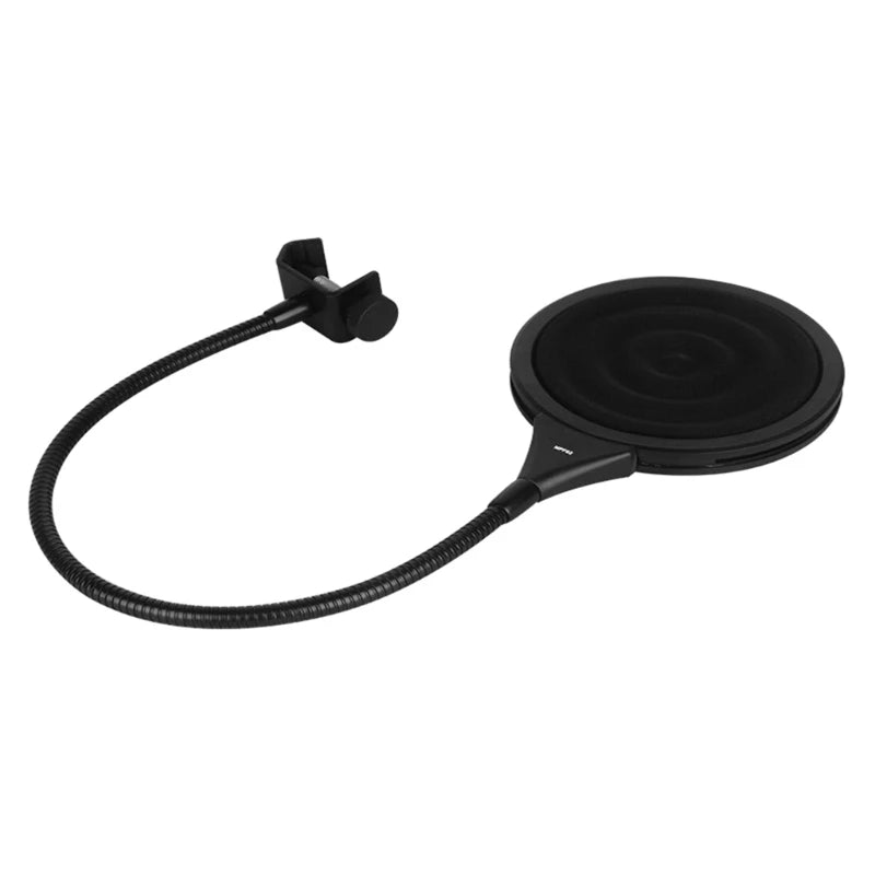 Double Layer Metal Mesh Microphone Popping Guard Microphone Blowout Filter for Enhanced Sound Quality in Recordings