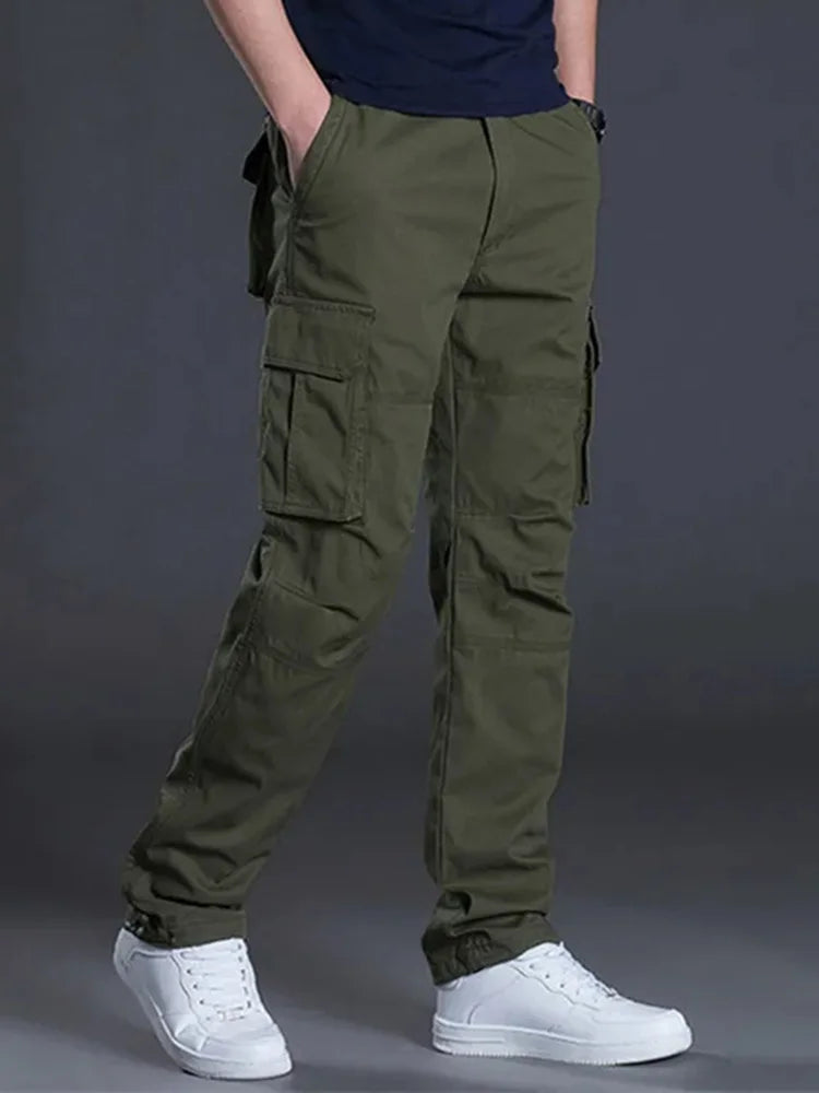 Solind Cotton Multi Flap Pockets Men&