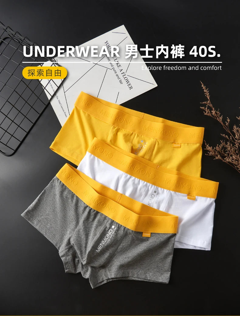 Men underwear cotton men&