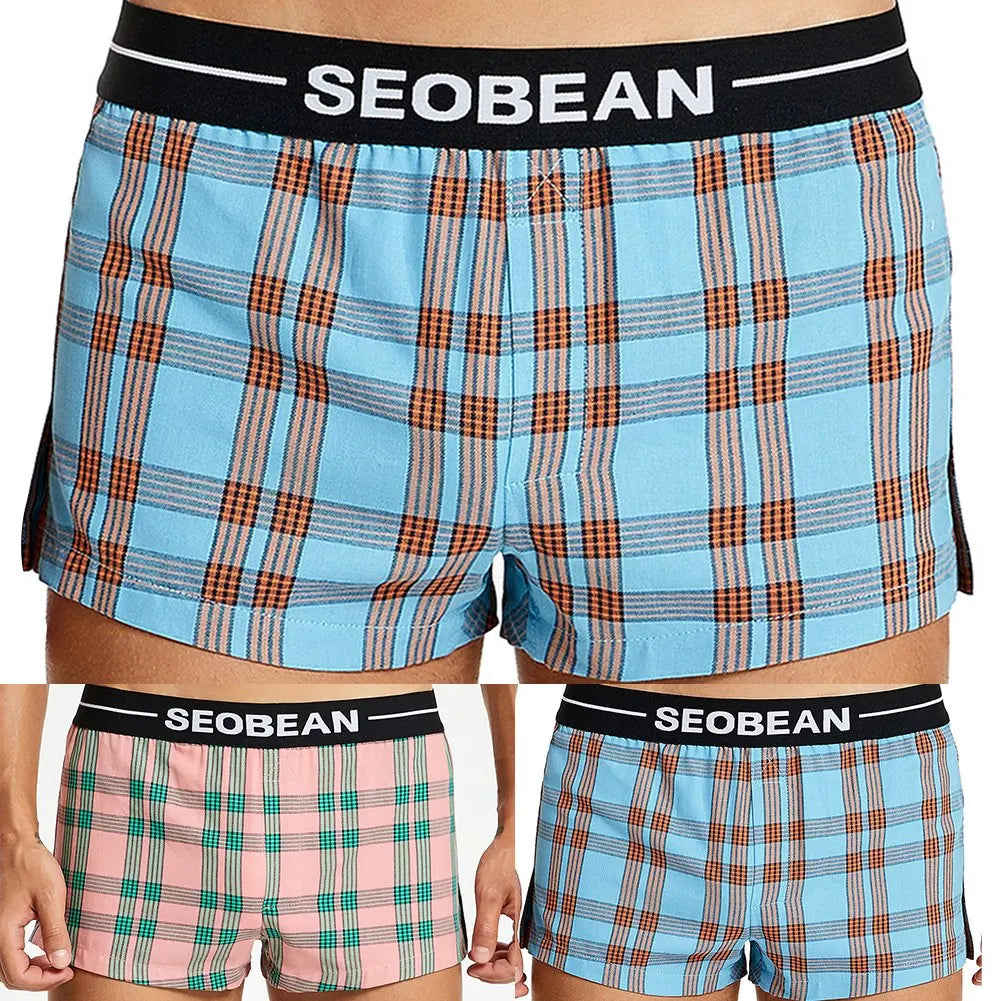 Men Soft Printed Briefs Sexy Low Waist Arrow Pantsshorts Comfortable Underwear Male Panties