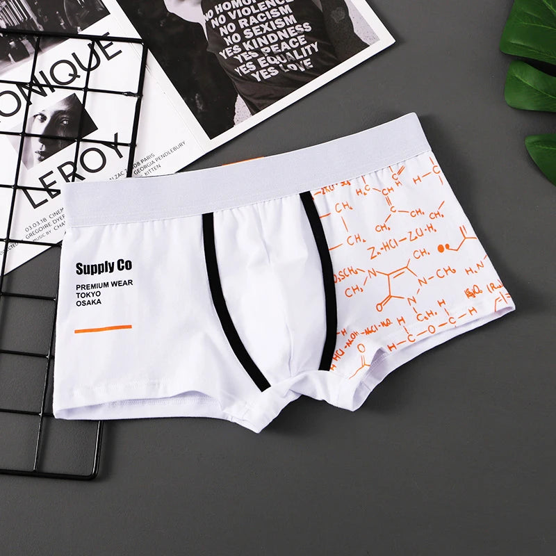 Men Panties Cotton Boxer Shorts Mens Boxers Breathable U Convex Male Underpants