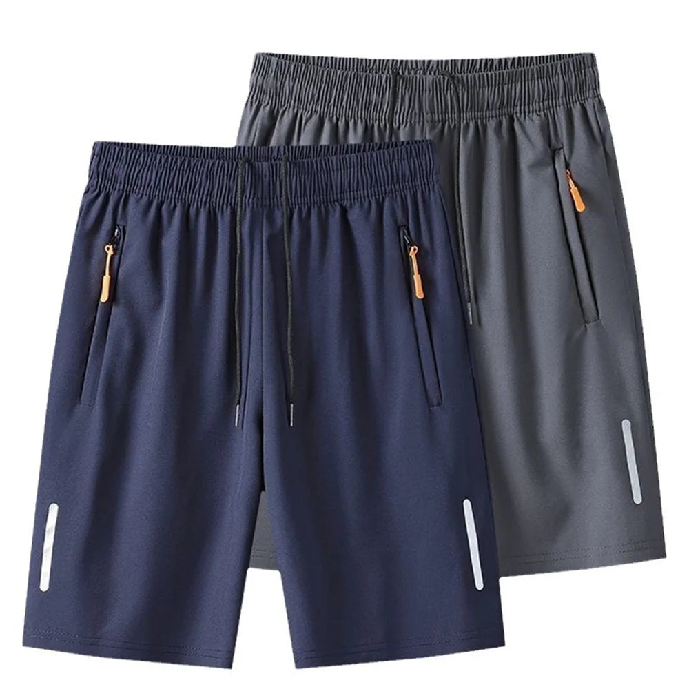 Ice Silk Shorts Quick Dry Breathable Men&