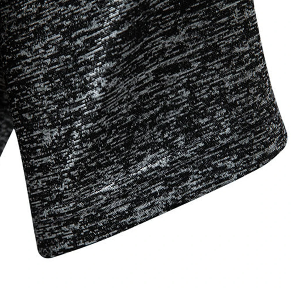 Mens Summer Casual Henley Collar Short Sleeve T Shirt Fashion Hip Hop Streetwear