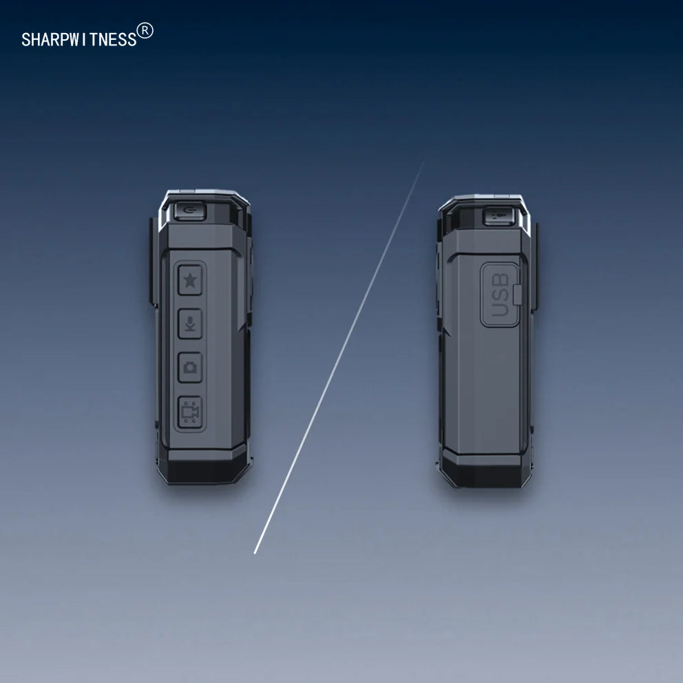 S21J SHARPWITNESS BODY WORN CAMERA 1296P 64GB 3500MAH BIG BATTERY LONG RECORDING TIME AUDIO VIDEO RECORDING Mini body camera