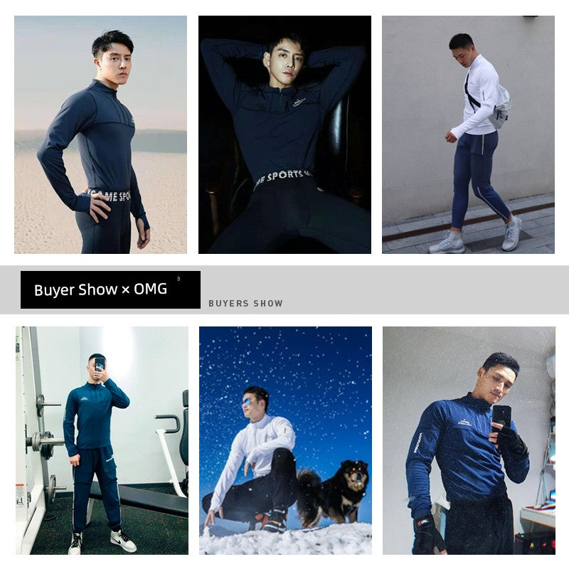 OMG Trendy Brand Long Sleeve Men&