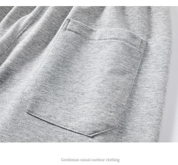 2024 Autumn And Winter Multi-Color Large Size Pure Color Simple Korean Pants Casual Trendy Hundred Cotton Long Pants 6xl