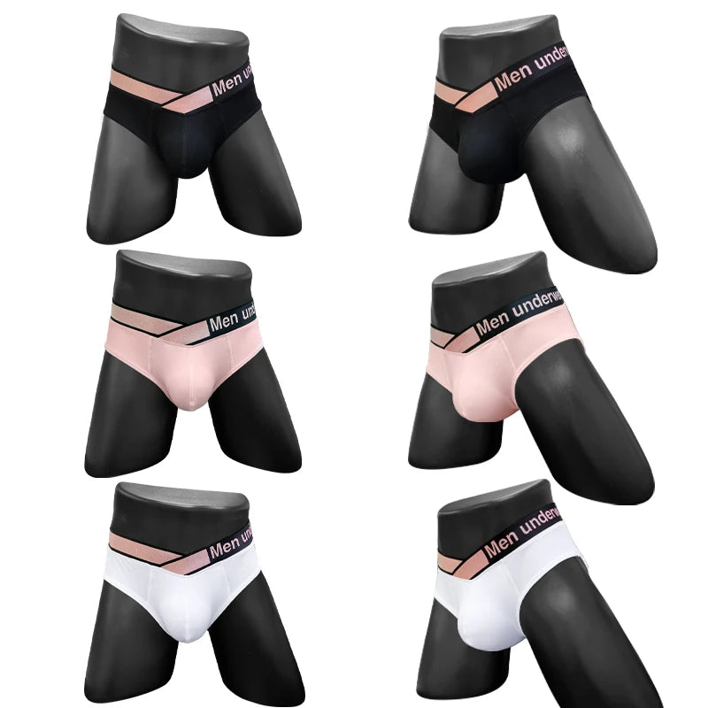 Sexy Male Modal Underwear Men Briefs U Convex Gay Men&