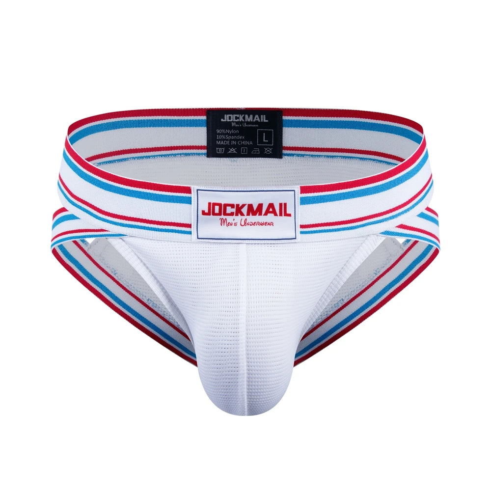 Sexy Underwear Men Briefs Low Waist Mesh Nylon Man&