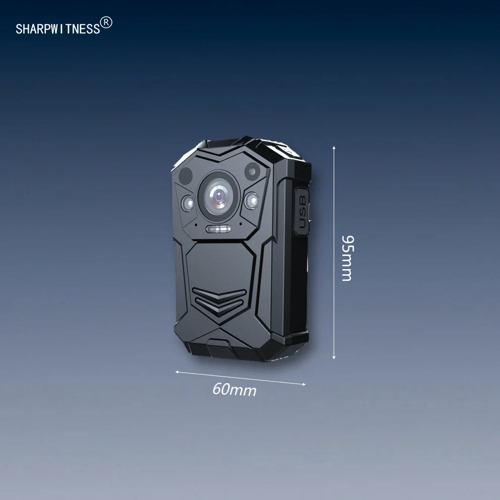 S21J SHARPWITNESS BODY WORN CAMERA 1296P 64GB 3500MAH BIG BATTERY LONG RECORDING TIME AUDIO VIDEO RECORDING Mini body camera