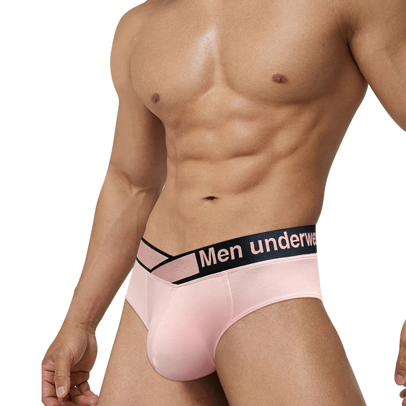 Sexy Male Modal Underwear Men Briefs U Convex Gay Men&