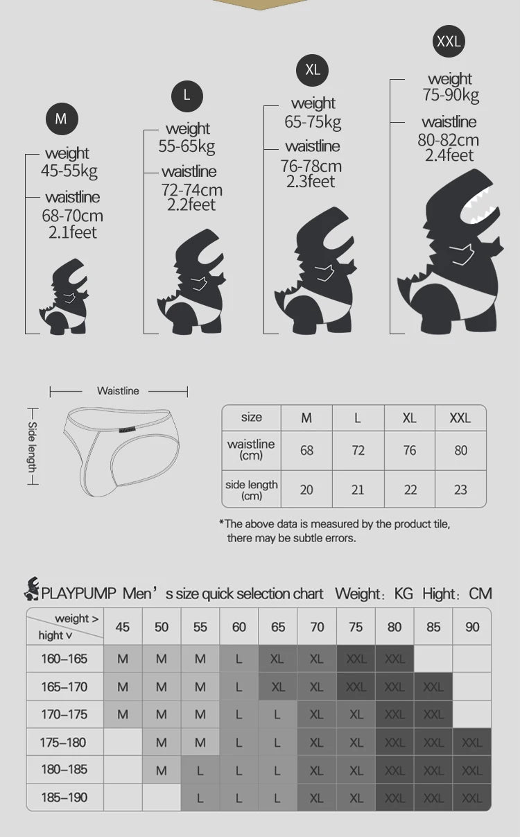 CMENIN Sexy Underwear for Men Transparent Mesh Slip Bikini Men&