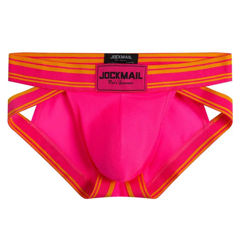 Sexy Underwear Men Briefs Low Waist Mesh Nylon Man&