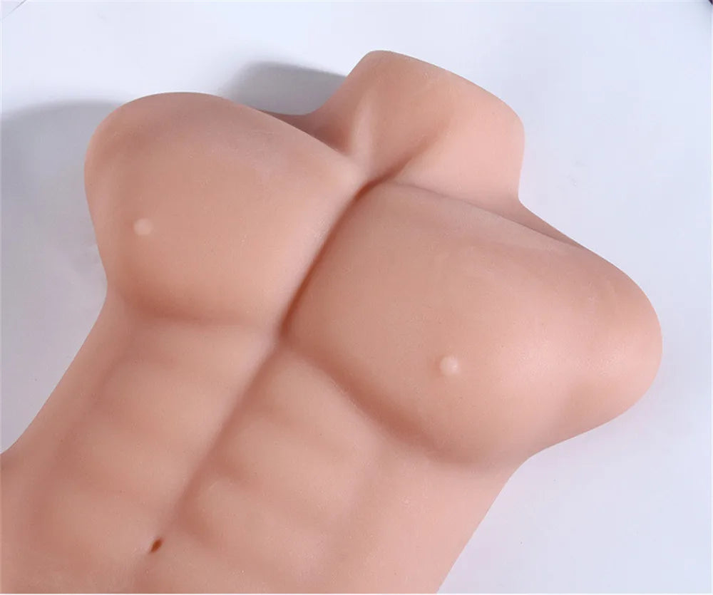 Realistic Male Torso for Women Men Gay Adult Masturbation Supplies Muscle Man Big Penis Sex Doll Toy Anal Dildo Buttplug Sexshop