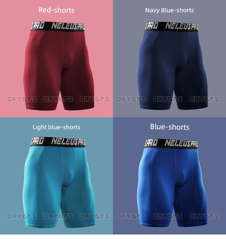 American Sports Tight Half Length Shorts Men&