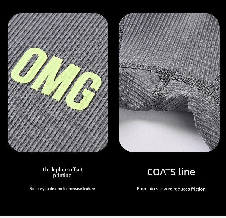 OMG Sports High Elastic Professional Sports Tights Men&