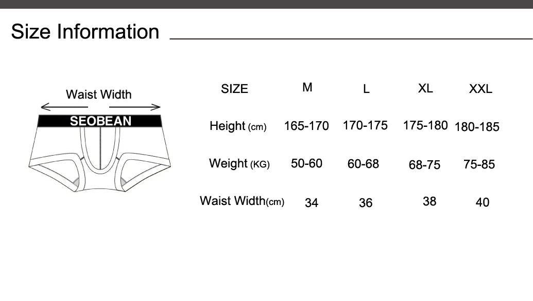 New Fashion Men Striped Boxers personality men&