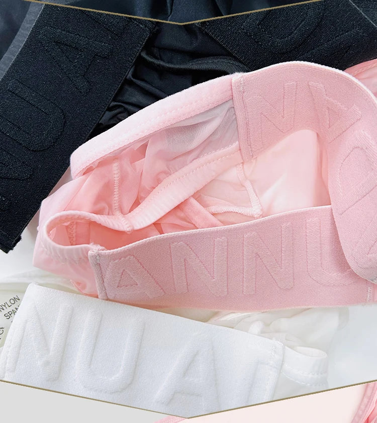 CMENIN Sexy Underwear for Men Transparent Mesh Slip Bikini Men&