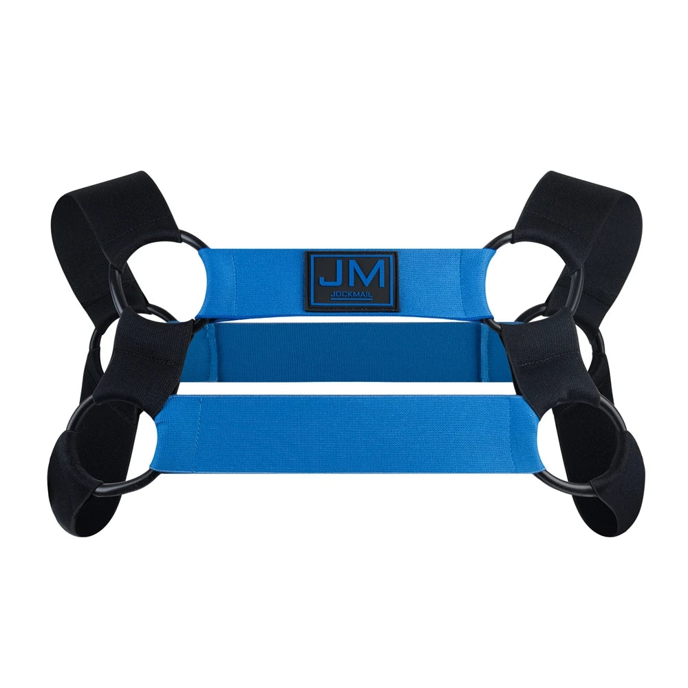 Jockmail Adults Erotic Lingerie Leather Sex Underwear Elastic Suit Sissy Bra Bondage Harness Tank Top Men for Sexy Gay Boys