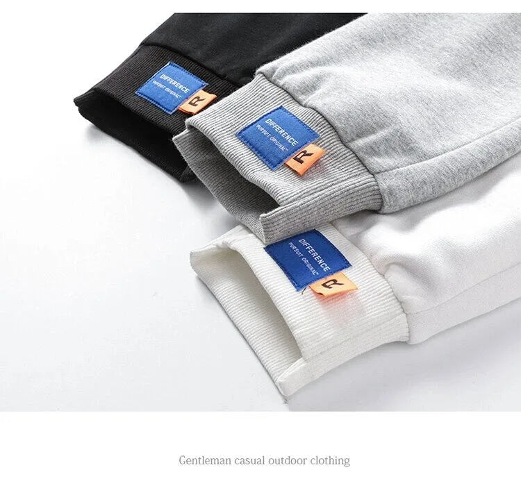 2024 Autumn And Winter Multi-Color Large Size Pure Color Simple Korean Pants Casual Trendy Hundred Cotton Long Pants 6xl