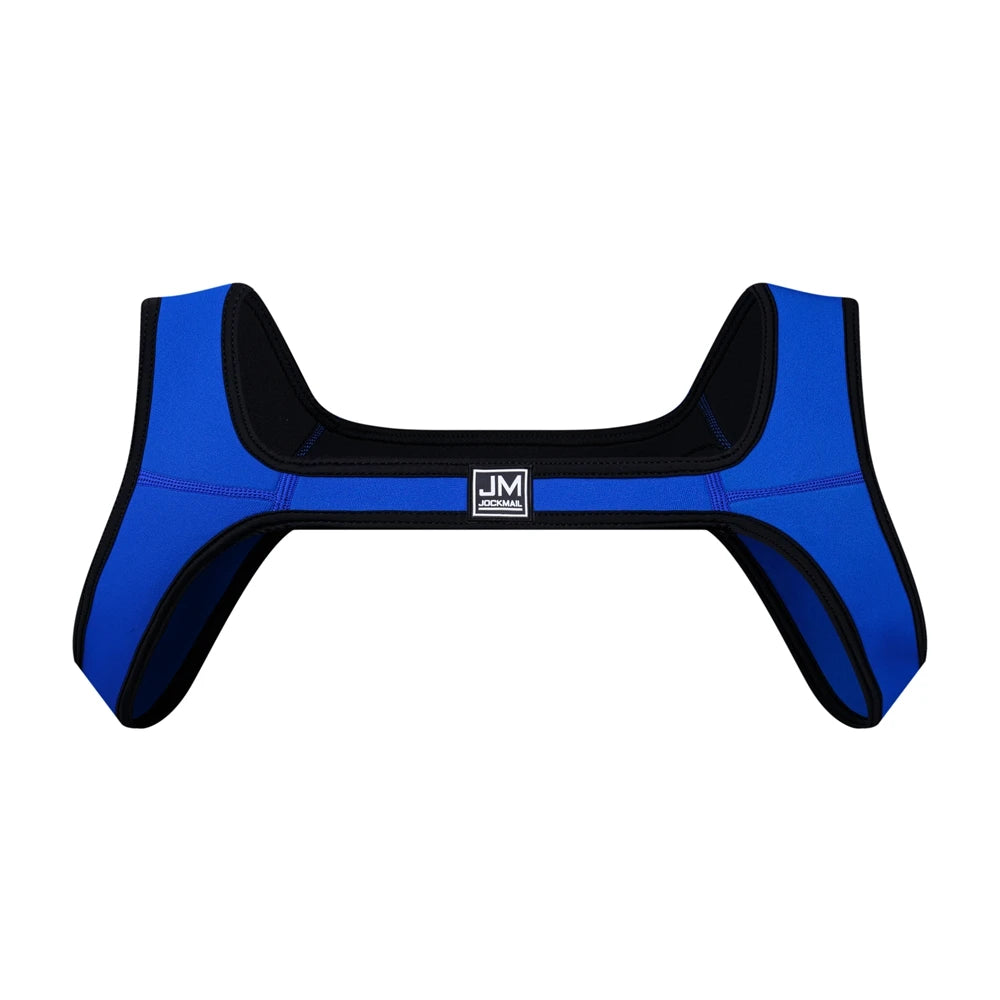 Neoprene Mens Body Chest Harness Lingerie Sexy Shoulder Bondage Straps Gay Clubwear Male Protective Gear Support Sexy Tank Top