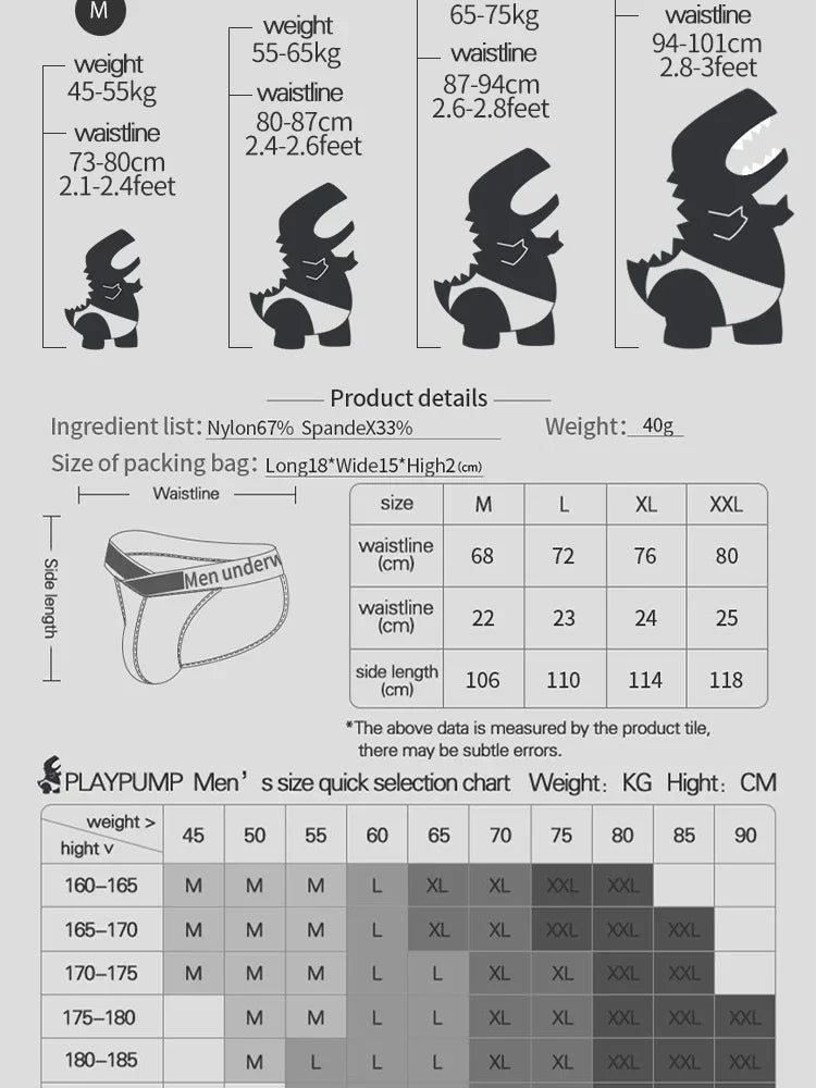 CMENIN Low Rise Men&