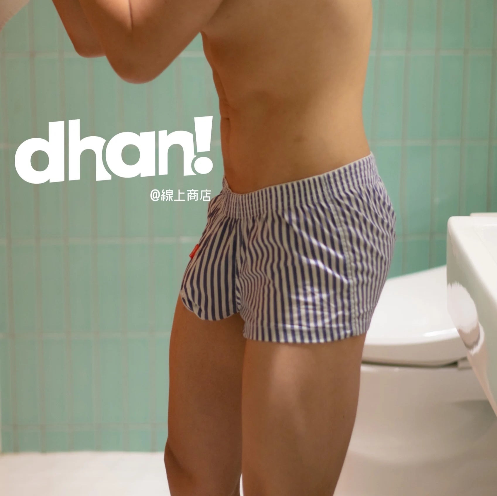 New Fashion Men Striped Boxers personality men&