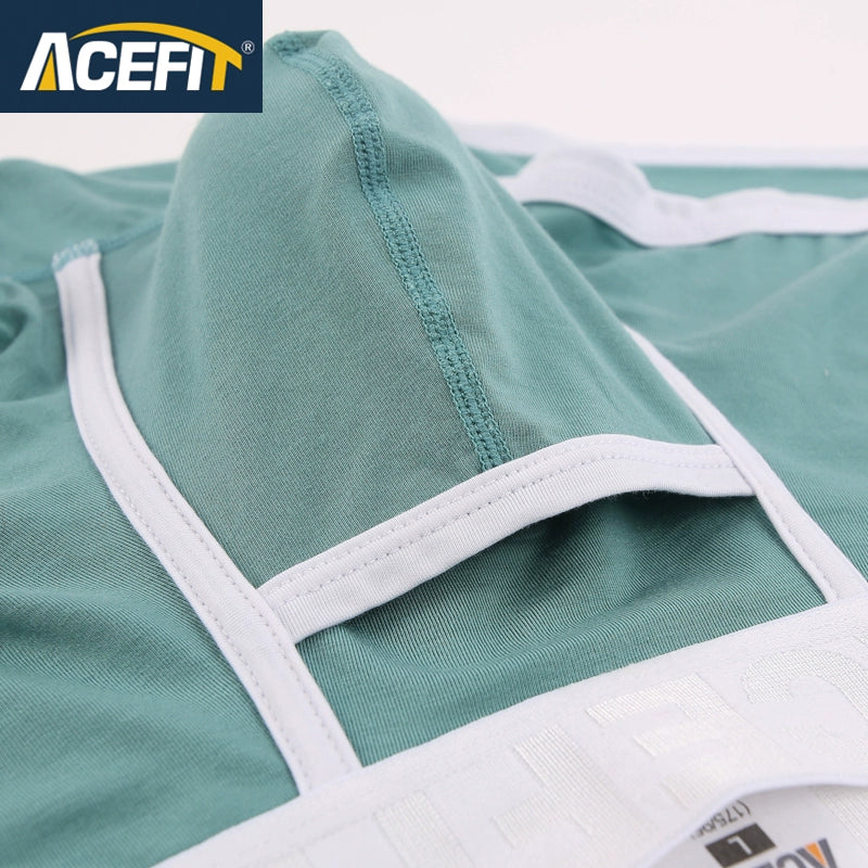 Acefit Pouch Summer Sweat Absorbing Mid Waist Men Underwear