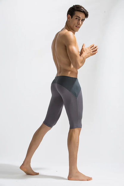 Summer New Fashion Sports Fitness Pants Men Mesh Breathable Quick Dry Playing Sports Tight Shorts Thin Straight Beach Shorts