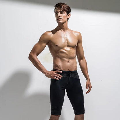 Summer New Fashion Sports Fitness Pants Men Mesh Breathable Quick Dry Playing Sports Tight Shorts Thin Straight Beach Shorts