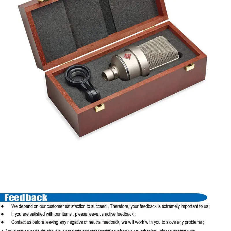 TLM 103 Large Diaphragm Condenser Microphone,Professional Tlm103 Studio Microphone For Radio Announcers