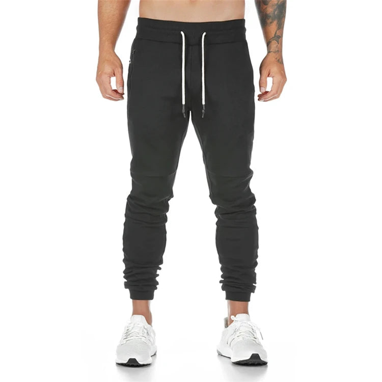 2020 Autumn Quick Dry Cotton Running Sweatpants Men Gym Fitness Workout Sportswear Trousers Joggers Training Track Pants Custom