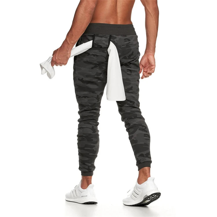 2020 Autumn Quick Dry Cotton Running Sweatpants Men Gym Fitness Workout Sportswear Trousers Joggers Training Track Pants Custom